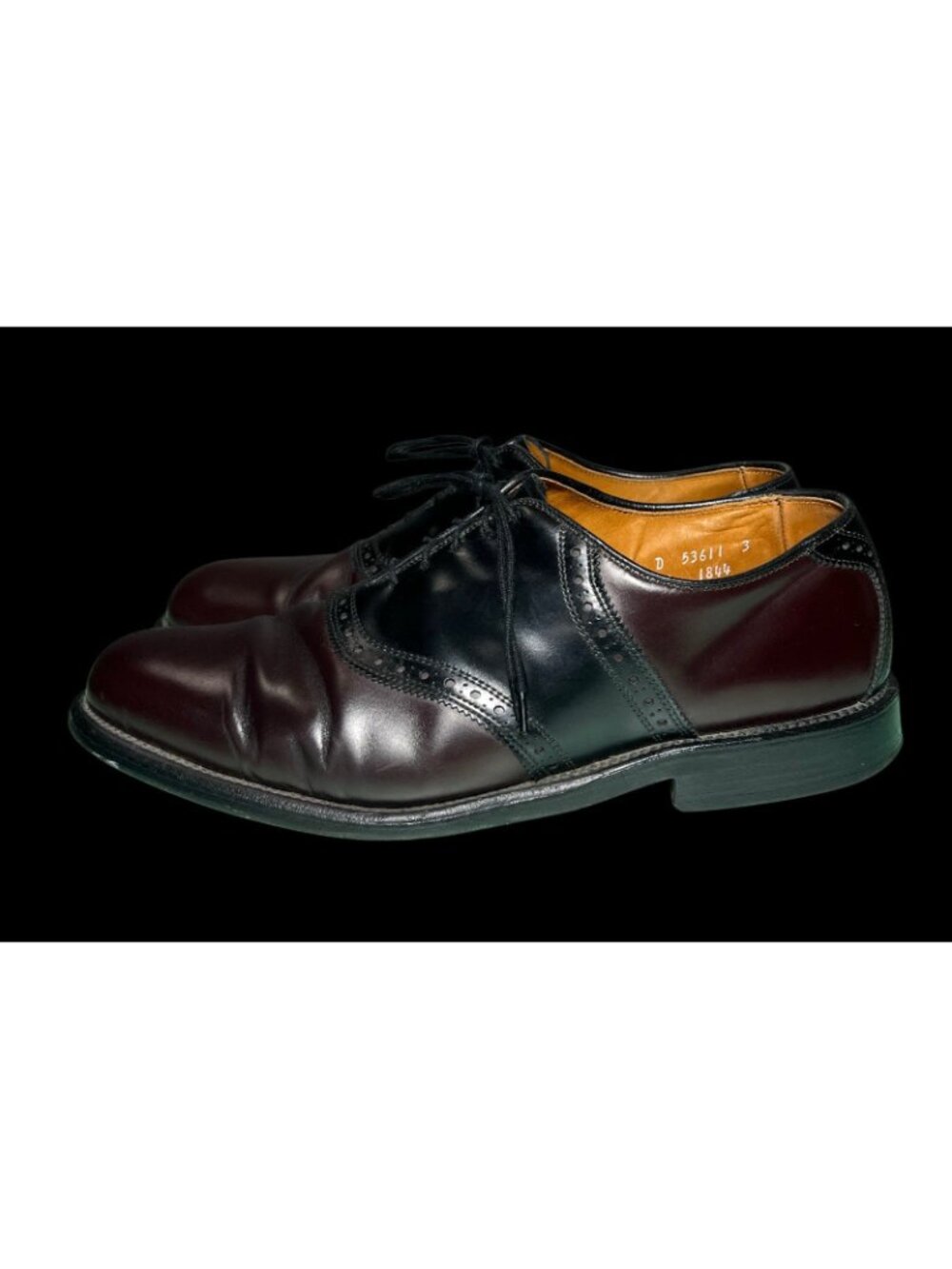 Allen Edmonds Mens Shelton Oxford Dress Shoes Made In USA Size 11.5 D - Picture 6 of 12